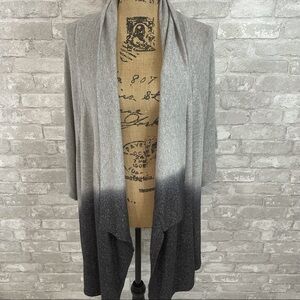 Status By Chenault Ombré Sweater Wrap